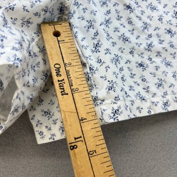 Tommy Hilfiger Women's Shorts Size 10 White & Blue Floral Print - Picture 5 of 12